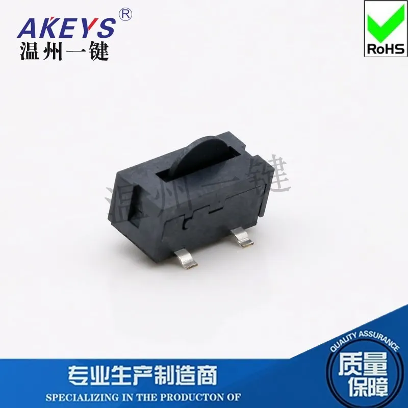 10PCS KFC-VT2-08 High round Head Travel/Limit Switch Four-Leg Patch with Column Micro Reset Detection Button