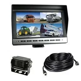 Backup Camera 10.1inch AHD Monitor Waterproof Rear View System Night Vision Car Reversing Aid System