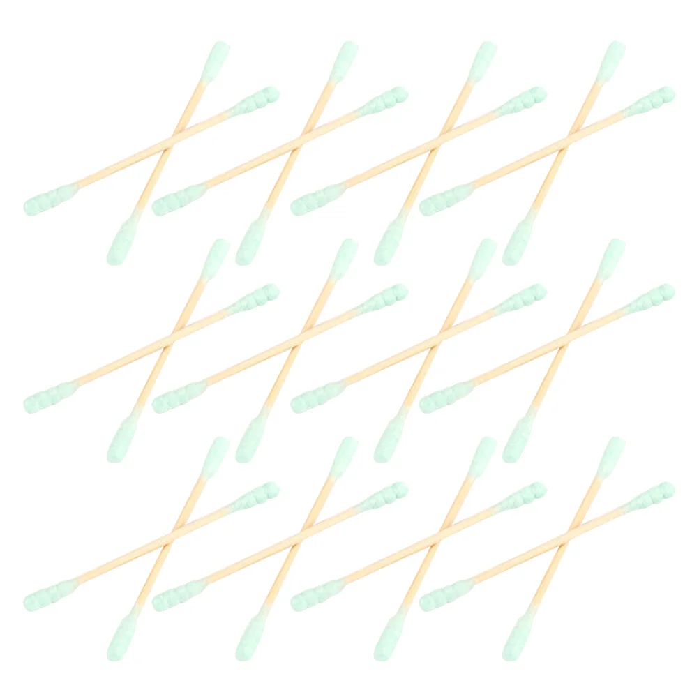 1000 قطعة مسحات قطنية للاستعمال مرة واحدة مزدوجة الرأس عصي حلزونية متعددة الأغراض تنظيف الأذن أدوات ماكياج للمنزل مسمار الفن الحرفية النظافة #4