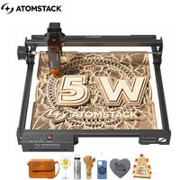 Atomstack A5 Pro V2 5W DIY Engraver For Wood Metal Acrylic Glass Leather Engraving CNC Desktop Cutter Laser Engraving Machines