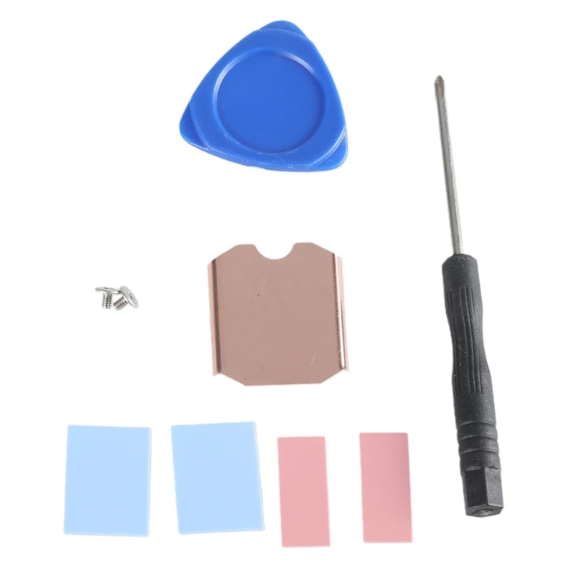 almofada resfriamento cobre NVME SSD dissipador calor para SteamDeck Game 2230 sólido Bronze Cooler