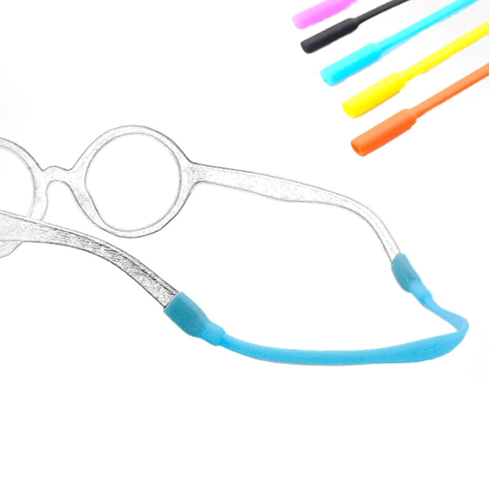 Silicone Glasses Chains For Childern Sunglasses Chains Holder Neck Lanyards Strap String Rope Eyewear Holder