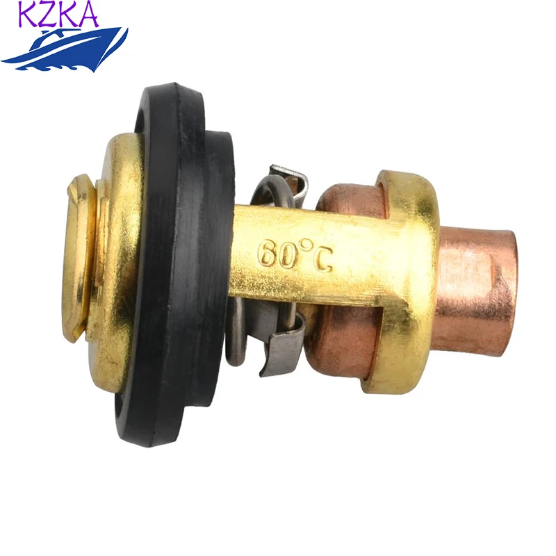 3R3-01030-0 Thermostat 3R3010300M 3NV-01030-0 3NV010300M 60℃ 140℉ For Tohatsu Outboard Engine MFS8-MFS30 Replaces Parts