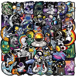 10/30/50 sztuk zewnętrzna astronauta kosmiczny naklejki Graffiti estetyczne Cartoon naklejka Skateboard bagaż motocyklowy wodoodporna naklejka zabawka