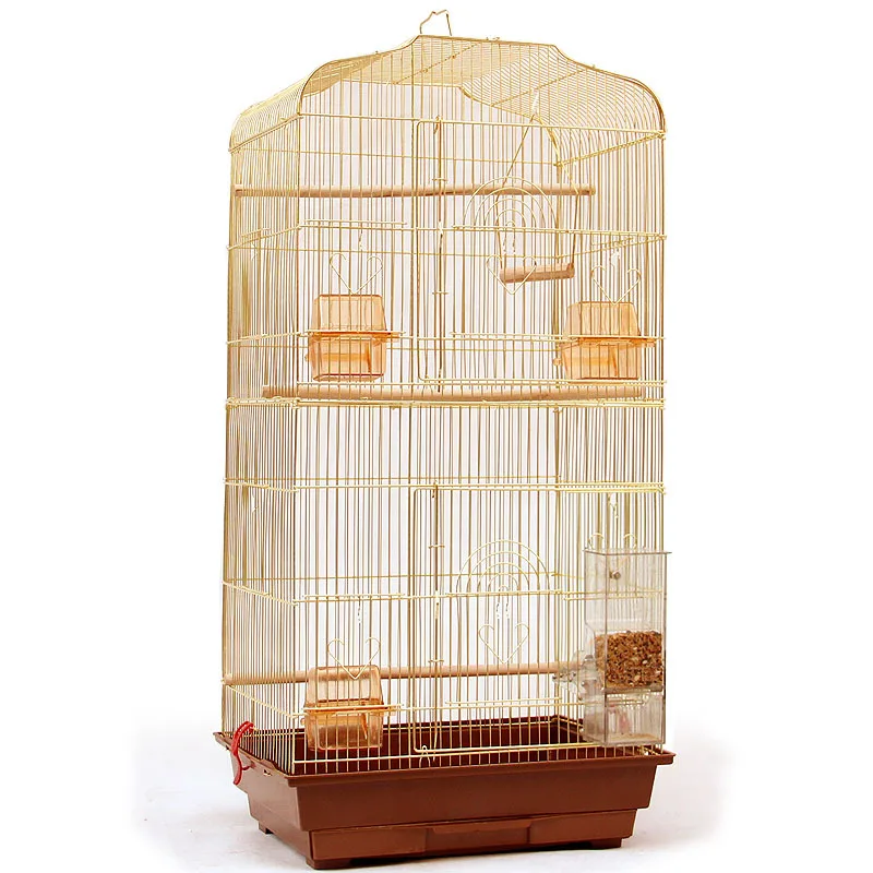 Parrot bird cage extra large size Xuanfeng tiger skin starling cage large golden peony myna breeding 3016G