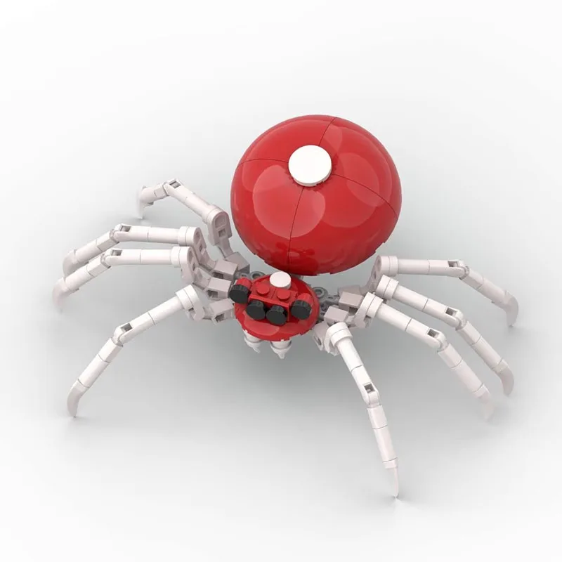 Building block MOC-174424 Mushroom Spider Puzzle Handsome Model Toy 102PCS Puzzle Education Children Toy Birthday Christmas Gift