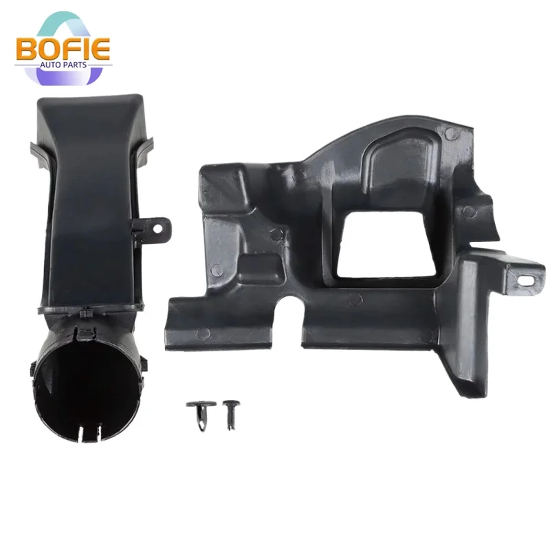 

OEM 68424623AA 6506132AA 68394595AB Передняя левая сторона водителя, впускная трубка воздухозаборника, щит для Dodge Charger Hellcat 2019-2022 гг.