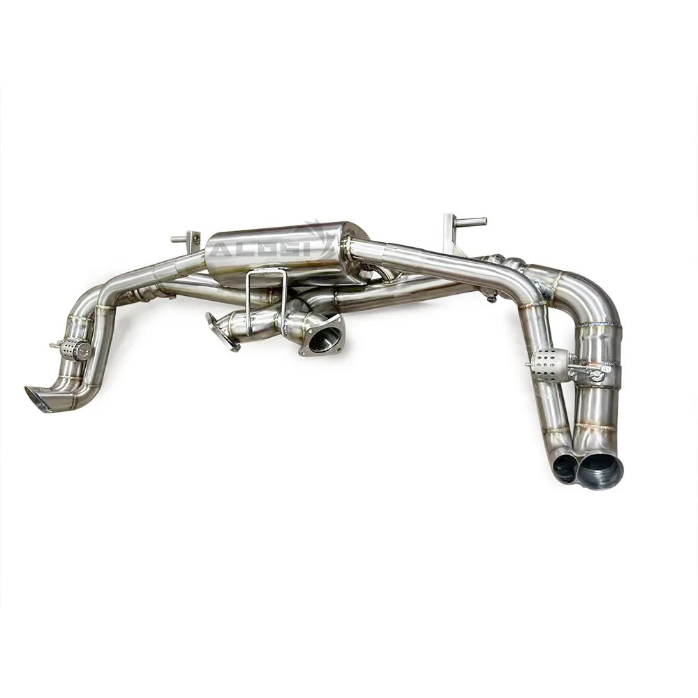 

Suitable for Audi R8 V10 5.2l 2022 Automotive Performance Exhaust Duct System with Vacuum Valve Stainless Steel