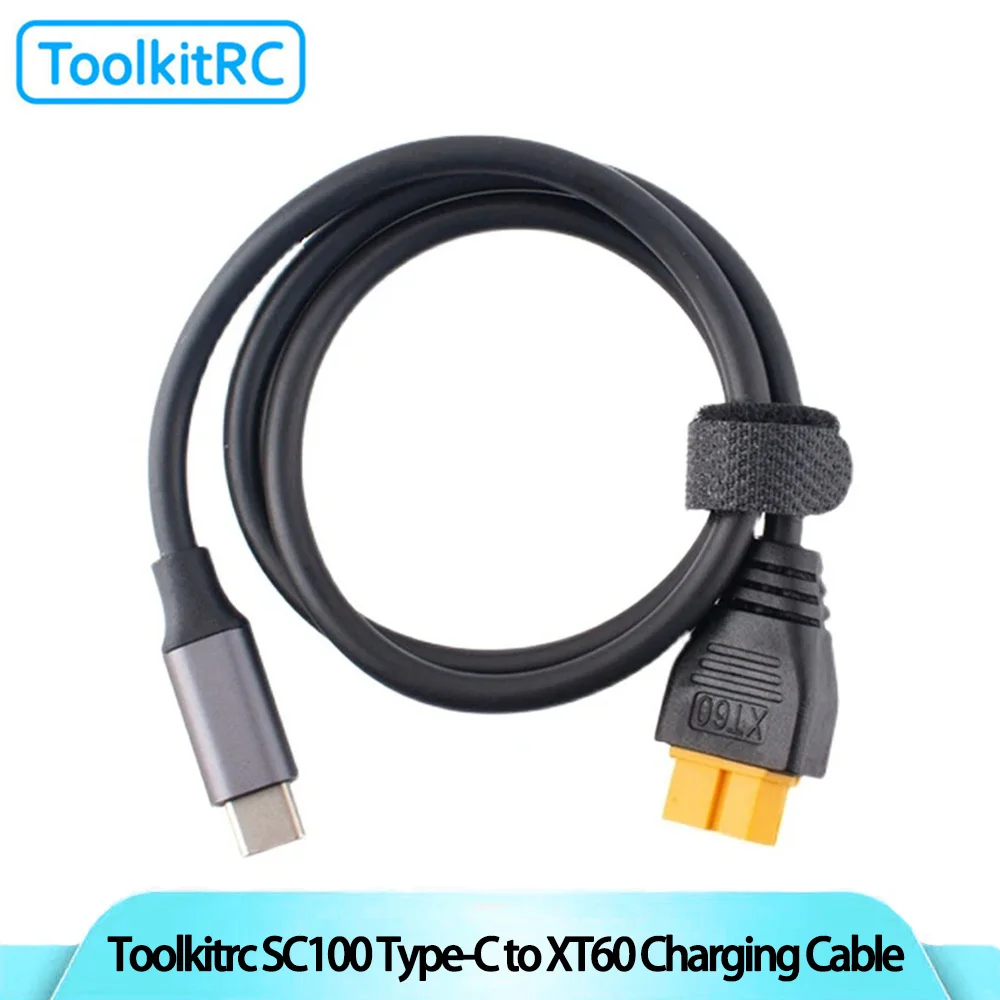 

SC100 Type-C To XT60 Charging Cable A Variety Of Chargers Are Available For Toolkitrc M7 M6 M6D M8S Charger