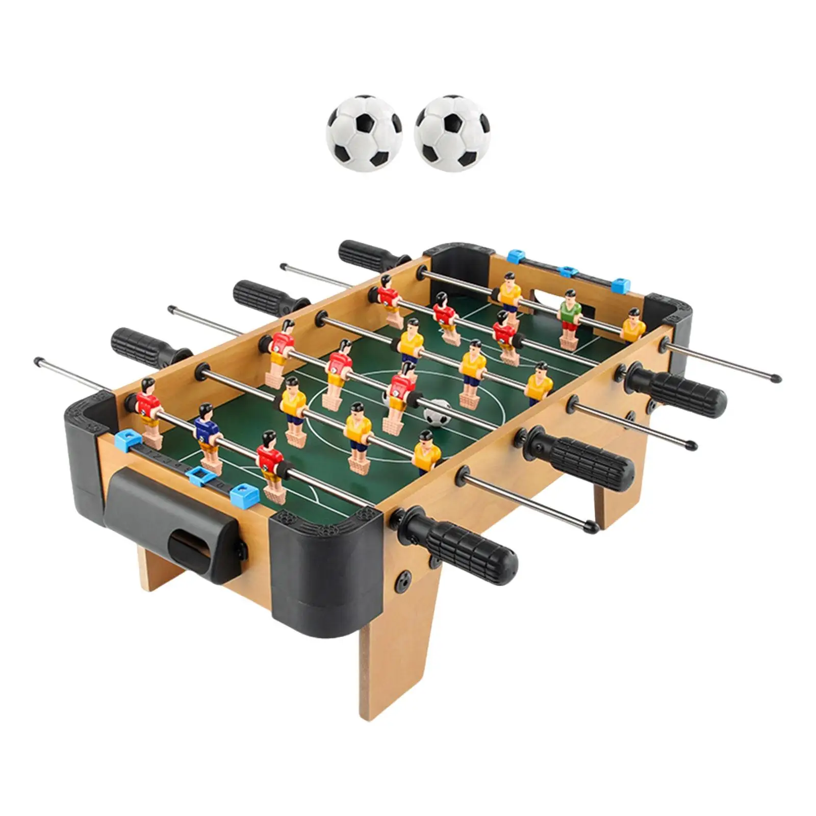 

Foosball Table Interactive Toy Educational Indoor Game for Home Bars Office