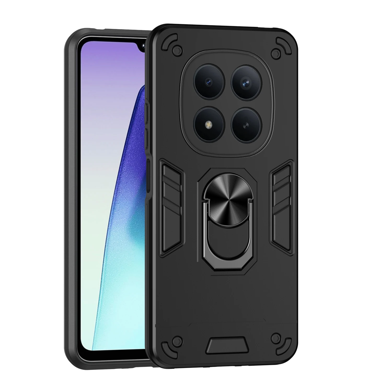 Militärisch robuste Hülle für Xiaomi Redmi Note 15 Pro 5G Note 14 Pro+ Plus Schutzhülle Stoßfest mit Ringständer Fundas Coque – Detail 9