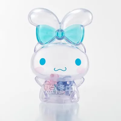 Jarro Transparente de Doces Sanrio, Enfeite de Personagens, Melodia, Kuromi, Cinnamoroll, Pompom, Purin, Pochacco, Figuras Anime, Brinquedos Modelo, Presente