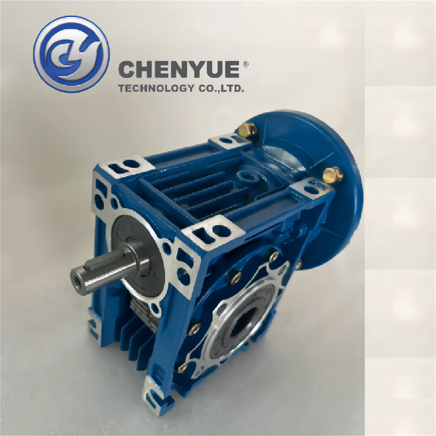 

CHENYUE Worm Gearbox Speed reducer NMRV050-VS Input14/11/19mm Output 25mm Ratio 5:1/100:1Free Maintenance No need to add oil