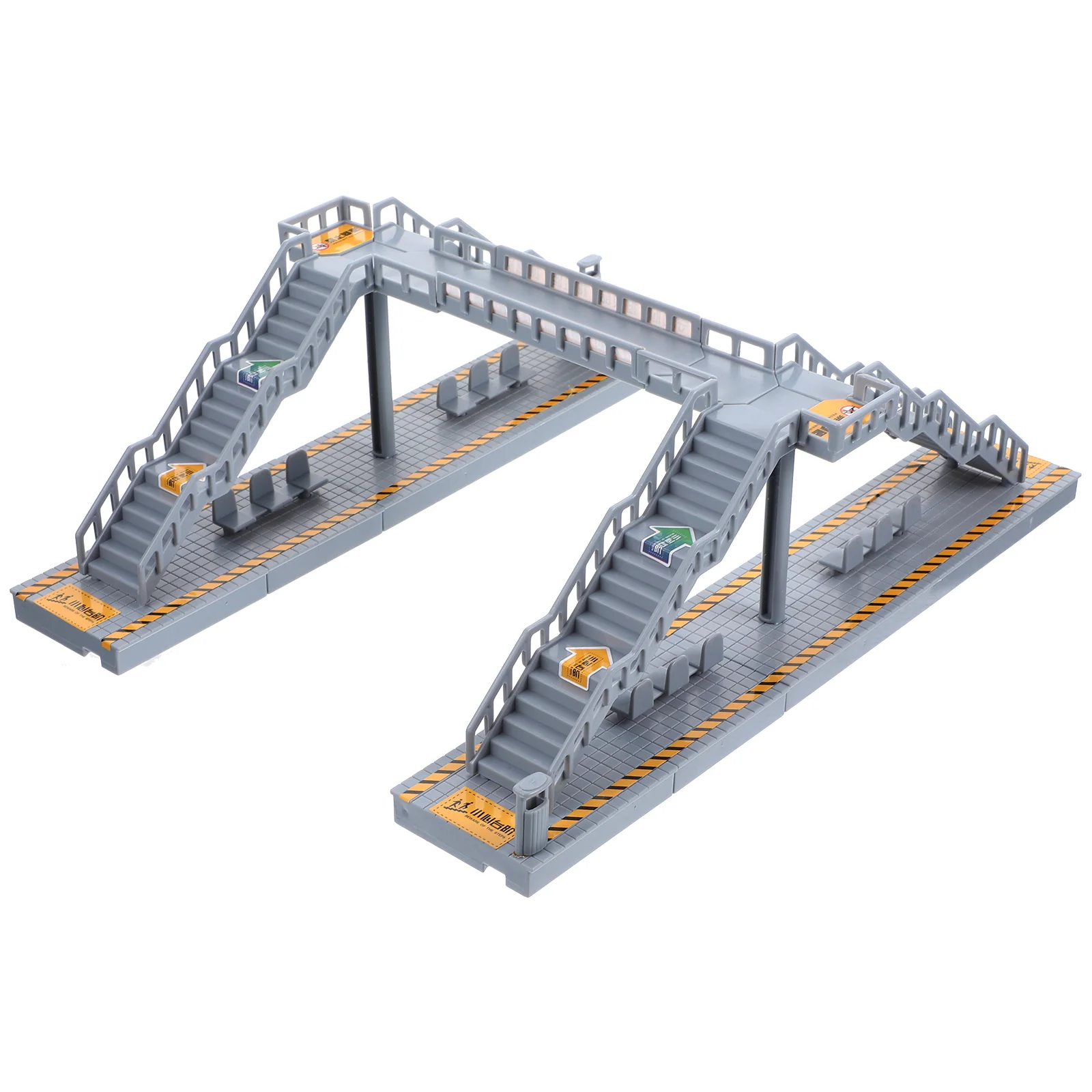 

Home Decor Toy Pedestrian Bridge Miniature Footbridge Overhead Model 29X23X95CM for Sand Table Supplies Ornament