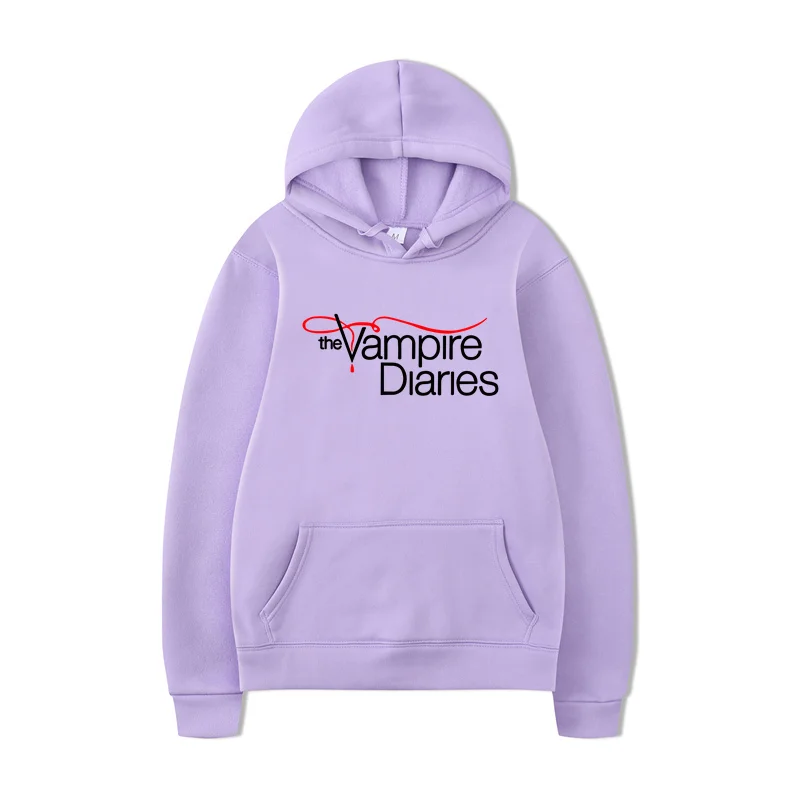 2024 Vampire Diaries Hoodie Unisex Hoodies Long Sleeve winter Jumper Sweatshirt Boyfriend Gift Casual Hooded Coat Streetwear