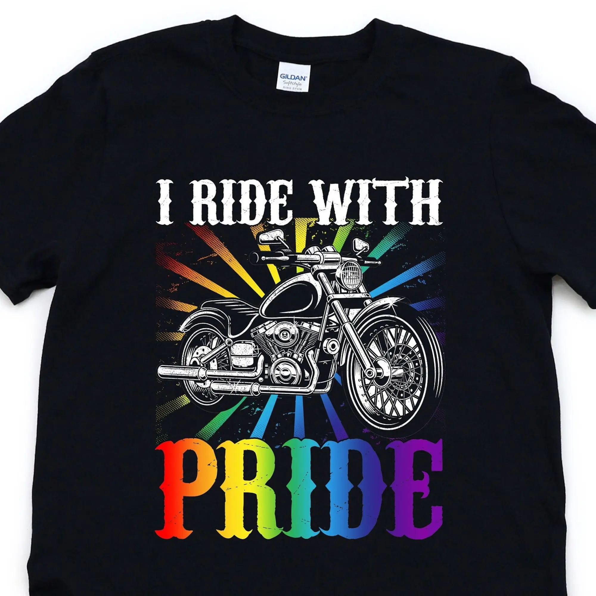 Gay biker shirt, Motorcyclist LGTBQ Motorcycle Club Pride Cruiser Queer