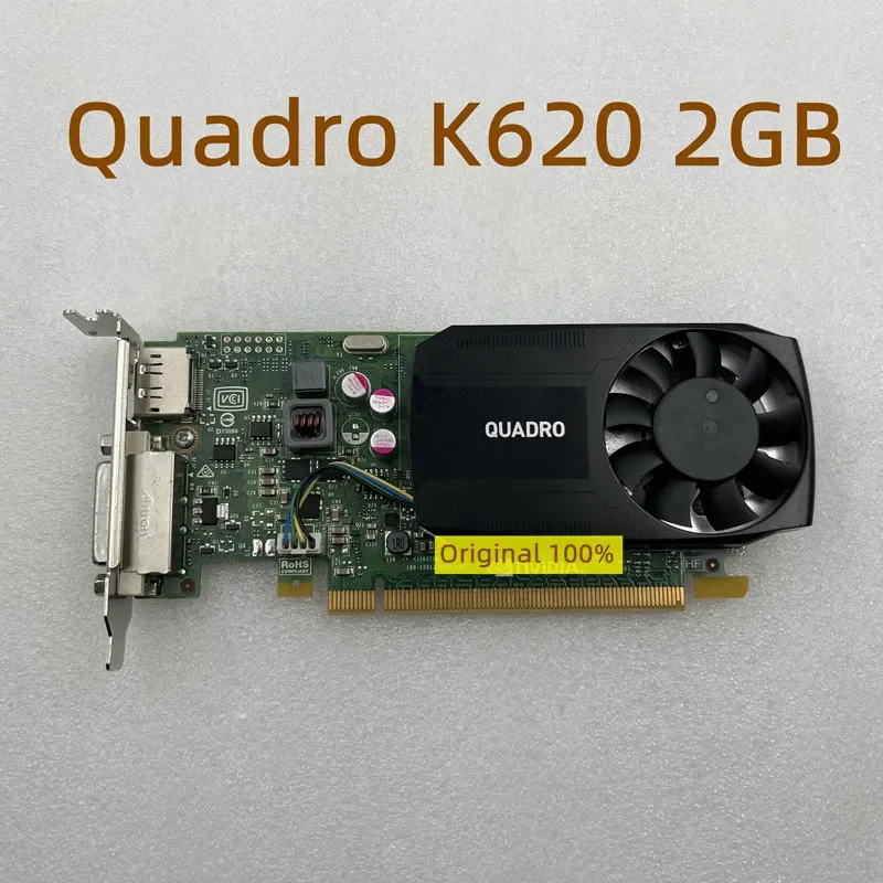 

Original Quadro K620 2GB Professional Graphics Card For CAD Graphic Design 3D Video Editing Modeling Rendering