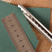 Scissors Circular arc wave shear Dog tooth Scissors Professional Crafts Dressmaking Zig Zag Pinking Shears Comfort Grip Handled