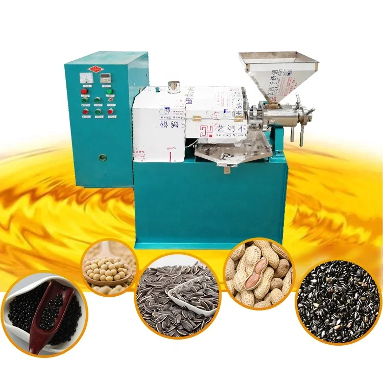 Automatic Cold Press Oil Extraction Machine Manual Oil Press Machine Castor Oil Press Machine