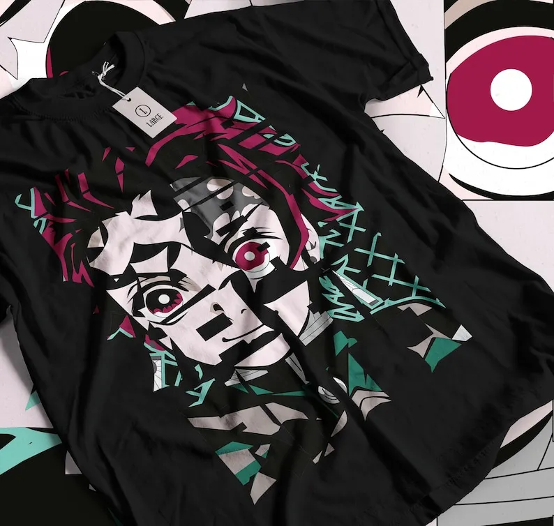 Otaku Approved: Anime Tee in High-Quality Cotton, Perfect for Cosplay or Chill