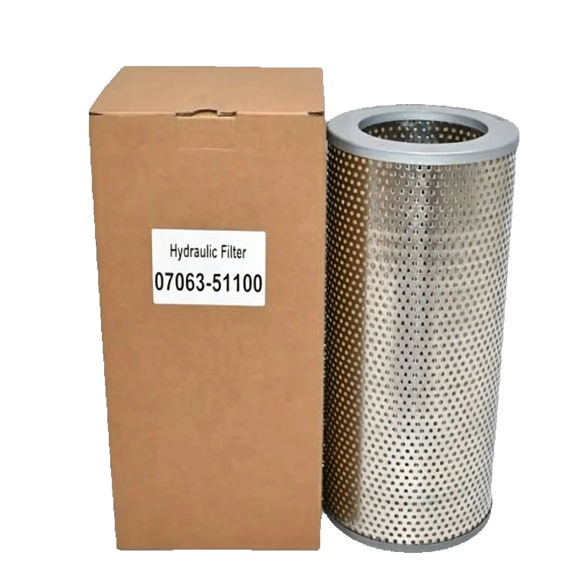 PC130-7 Excavator Parts Hydraulic Oil Filter 07063-51100 Construction Machinery Filter Element