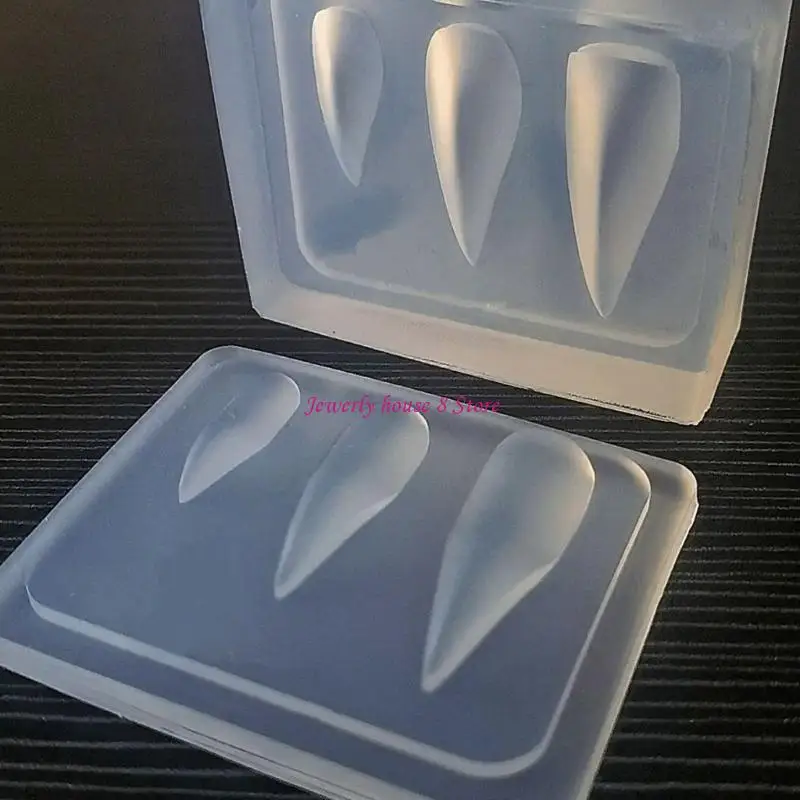 Nagelstempels sjablonen Dragon Claw -vorm nagel snijwerkvorm voor nageldecors