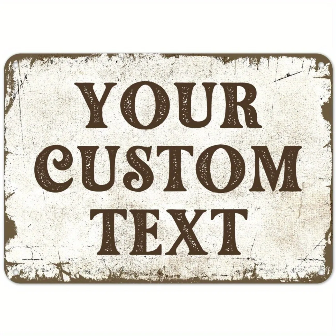 لافتة معدنية ريفية مخصصة - هدية شخصية للرجال مثالية للآباء والرجل جماليات الكهف ديكور داخلي/خارجي.