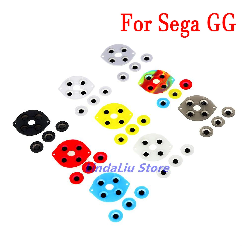 

50 комплектов, стандартная резиновая подкладка для геймпада Sega, геймпад GG