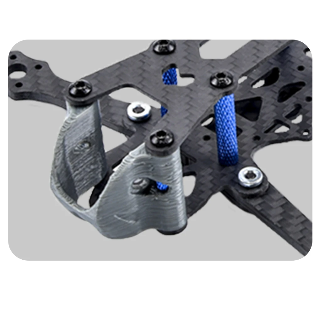 Roma 3K Carbon Fiber Board Frame 3 Inch 4 Inch / 150mm 175mm X-type Frame kit For FPV toy accessory