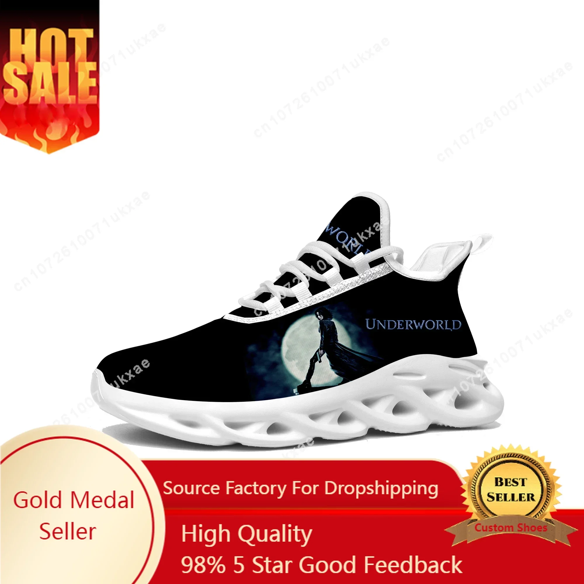 

underworld Moive Flats Sneakers Mens Womens Selene Sports Shoes High Quality Sneaker Lace Up Mesh Footwear custom made Shoe