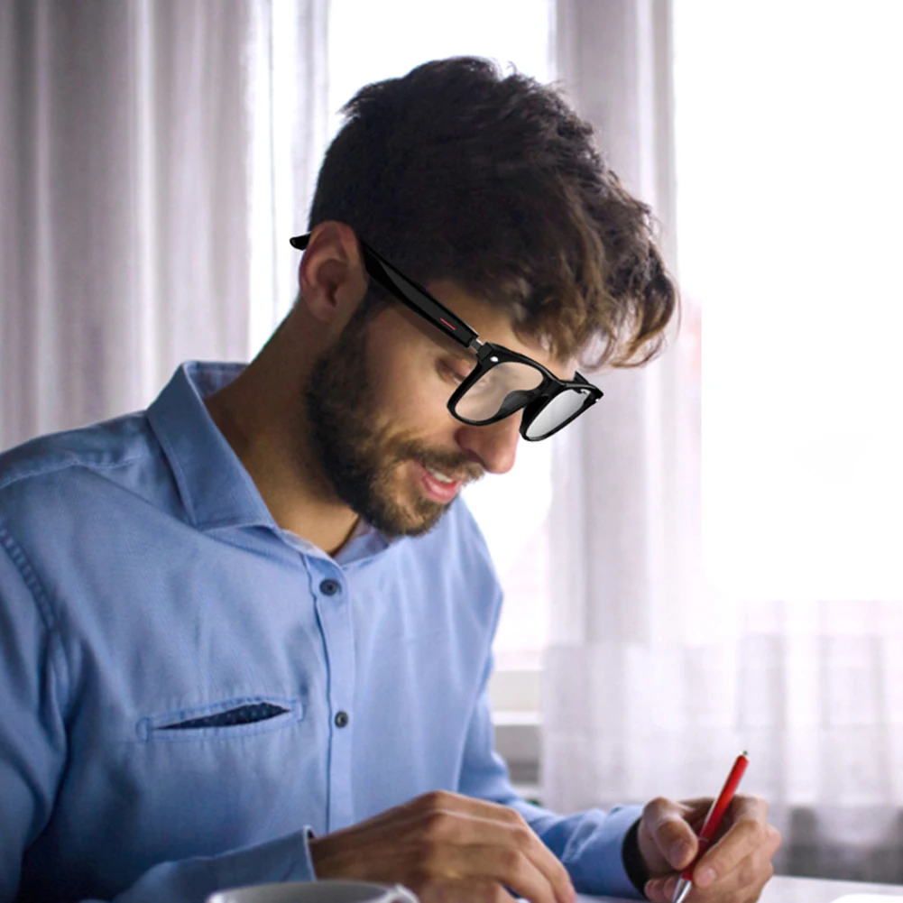 

Camera Glasses Remote Shooting Outdoor Sport Glasses with Camera Open Ear Sound Mic & Speakers Wearable Eyeglass for Men & Woman