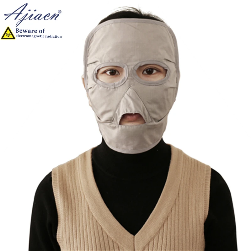 Recommend anti-radiation pure cotton lining face mask Mobile phone, computer, TV Electromagnetic radiation shielding face mask