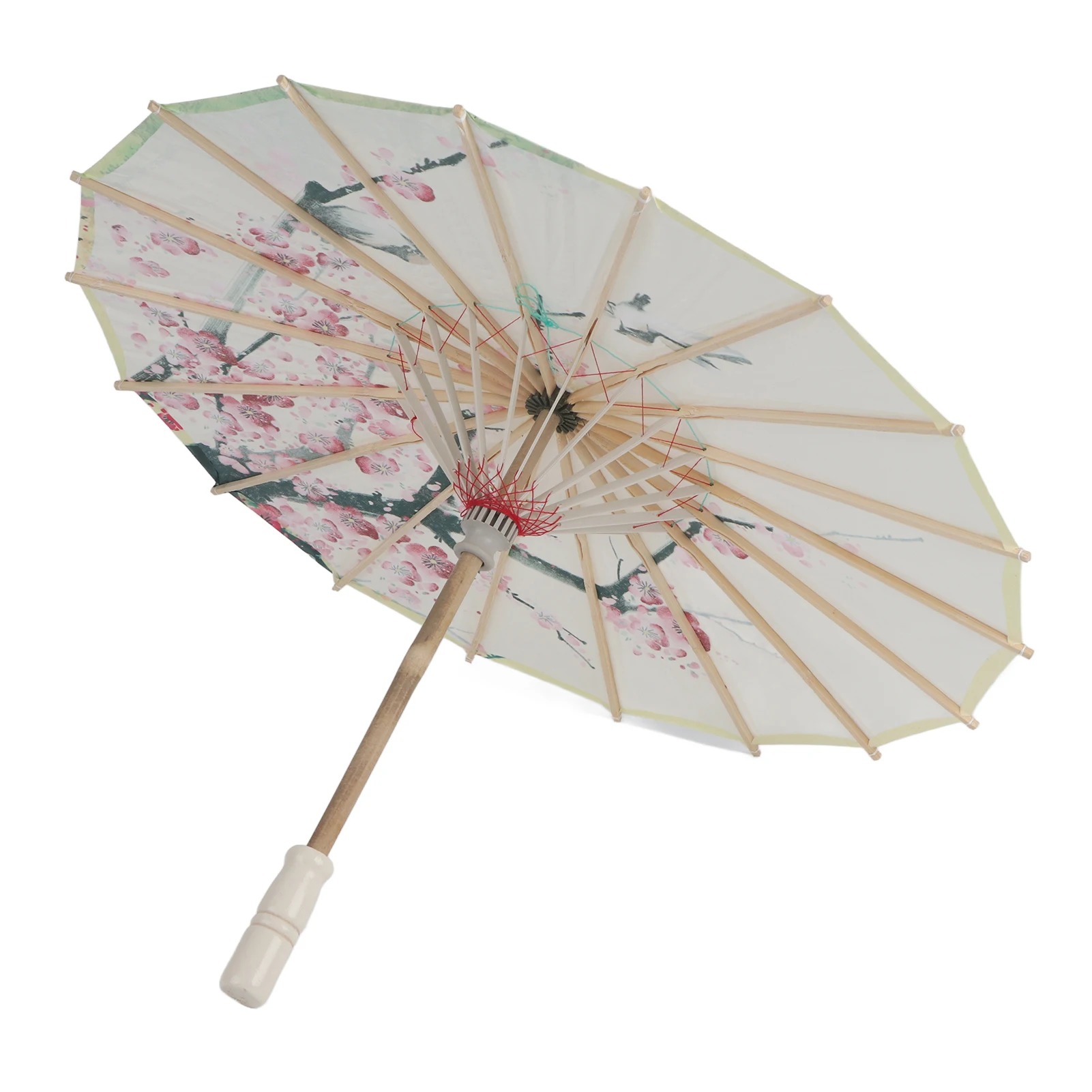 Small Size Handmade Oiled Paper Umbrella Chinese Art Classical Dance Umbrella Plum Blossom Manual Oiled Paper Umbrella