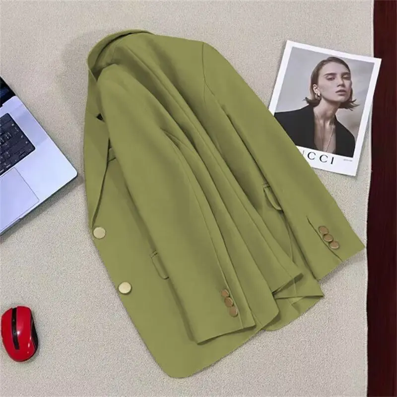 Modna Wiosna Jesień Nowa Mała Marynarka Damska Sexy Casual High Street Styl Garnitur Koreańska Wersja Top Modny Wygodny Płaszcz