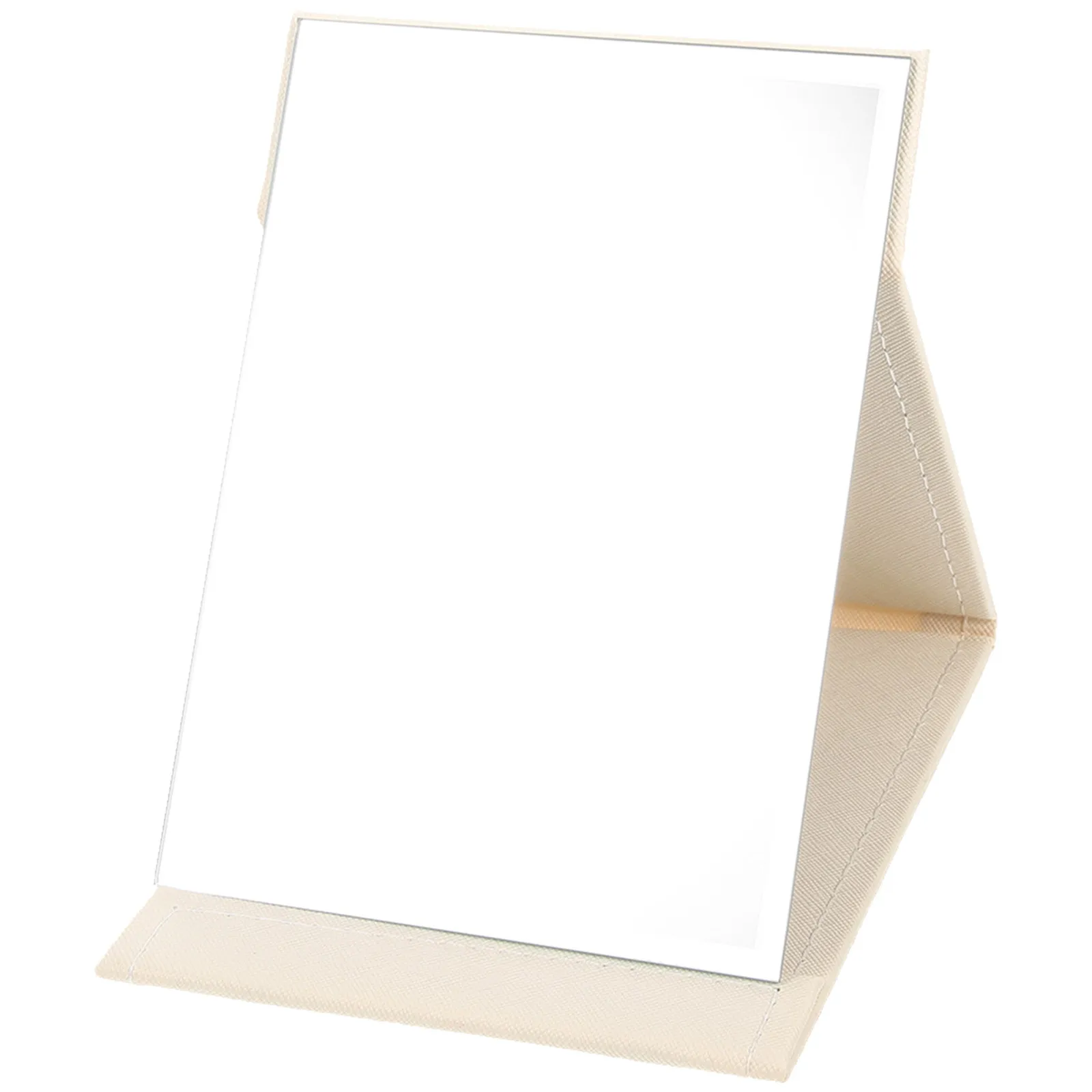 Składane lusterko do makijażu Przenośne duże lusterko kosmetyczne Regulowane do użytku na biurku, stoliku, w podróży Lusterka do makijażu