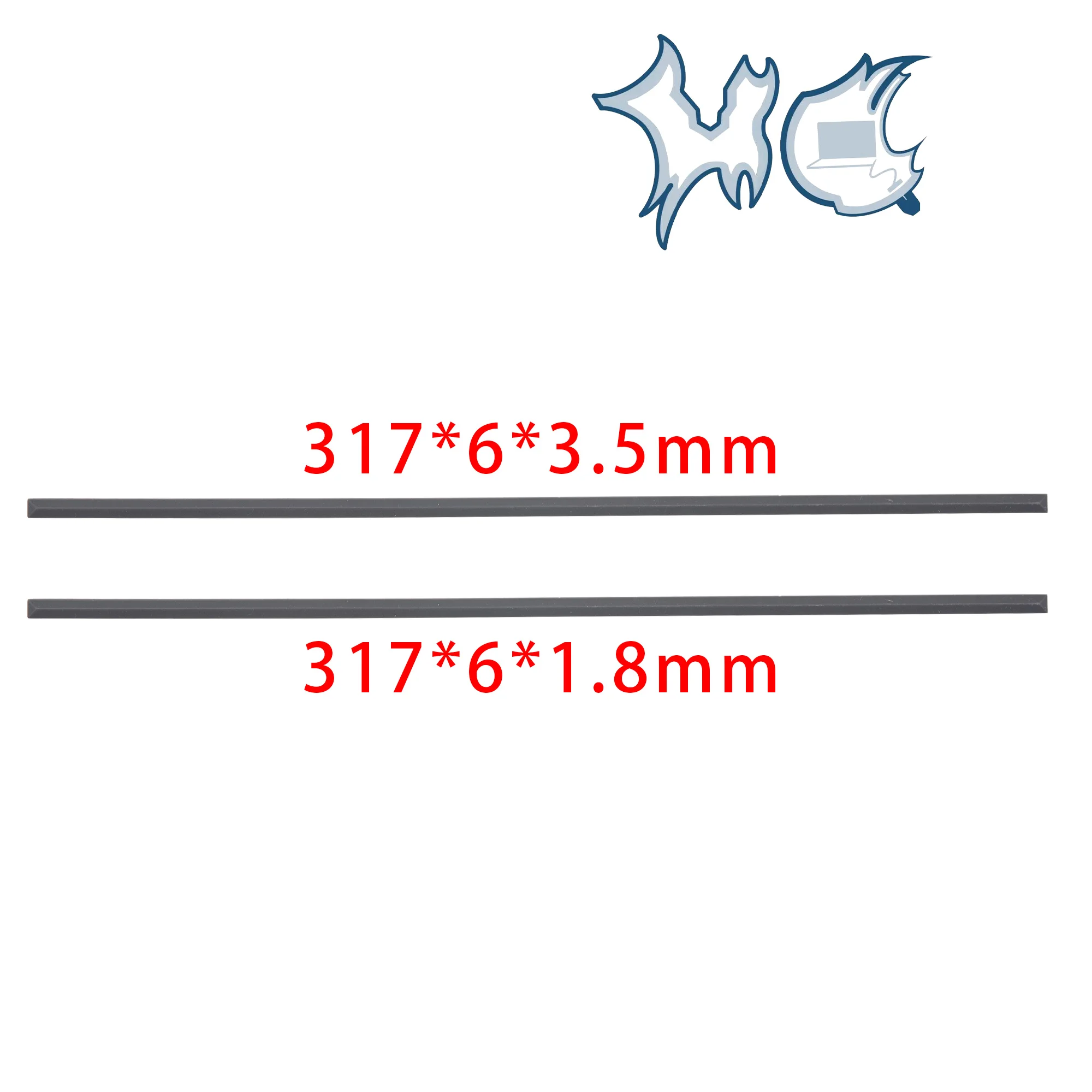 

Rubber Feet on Bottom For 15-DA 15-DB 15-DR 250 G7 255 G7 256 G7 TPN-C135 C136 Anti Slip Strips Repair 317*6*3.5mm