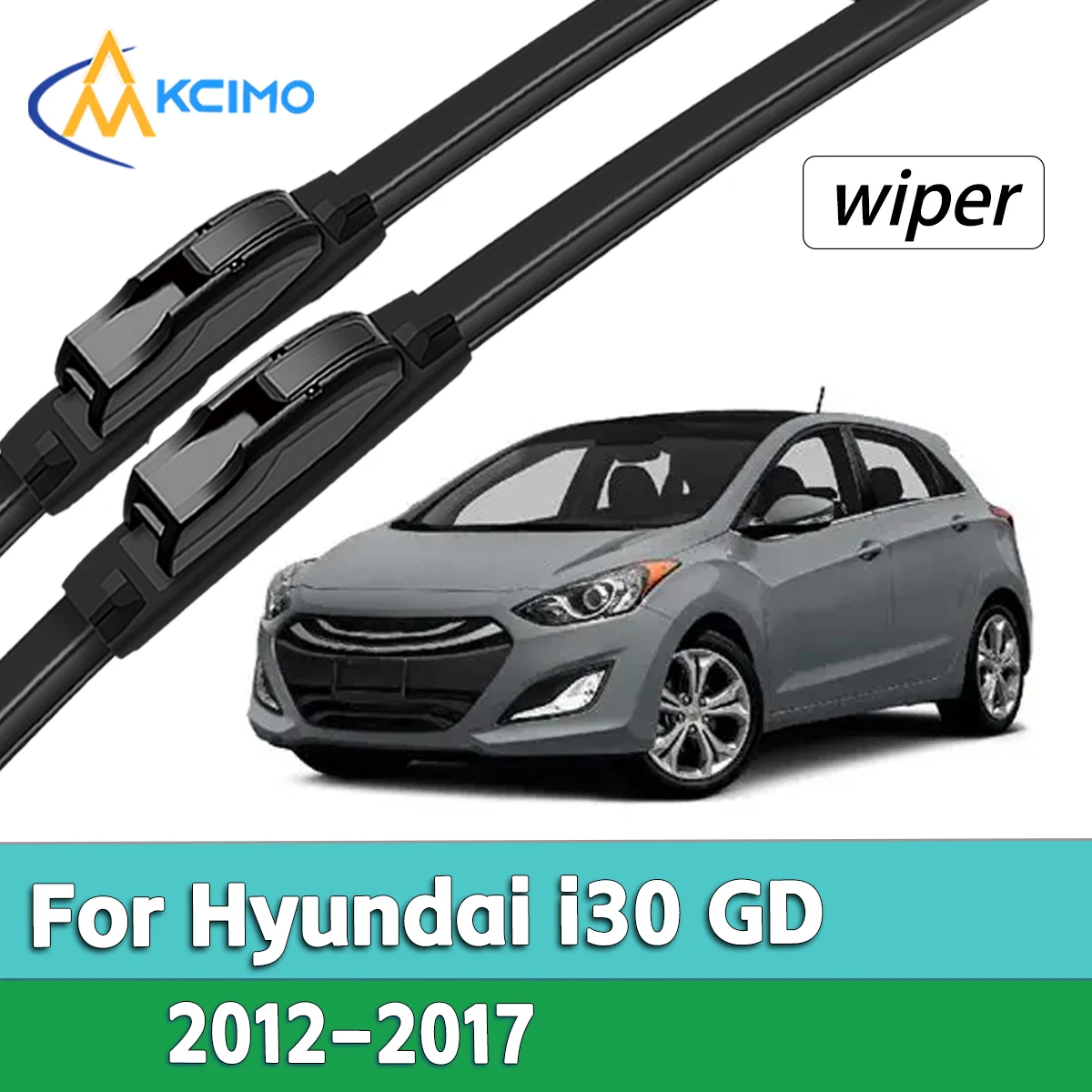 

Car Front Windshield Wipers For Hyundai i30 GD Elantra GT 2012–2017 Easy Installation Automotive Accessories