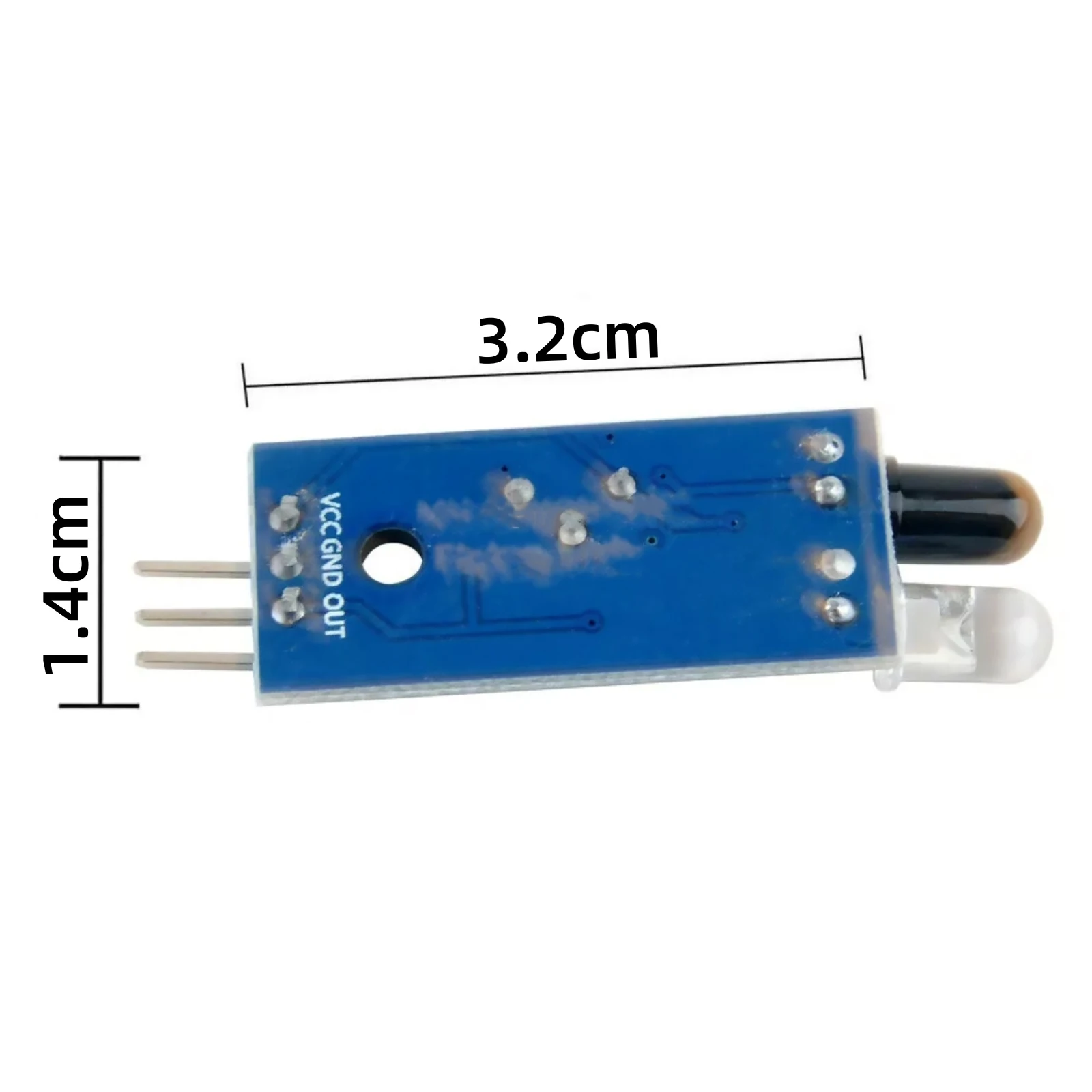 Módulo de Sensor de evitación de obstáculos infrarrojo, 10 piezas, para Arduino Smart Car Robot
