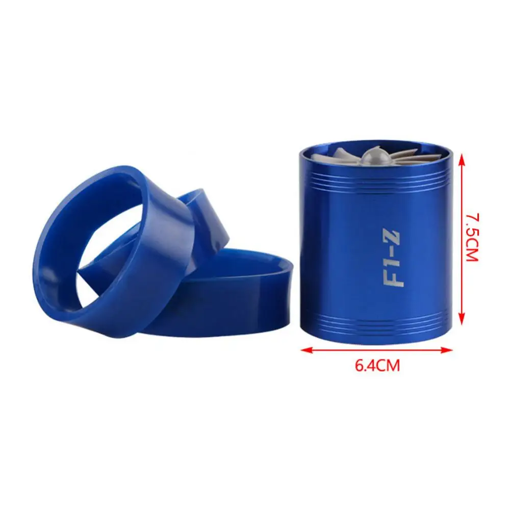 New Car Vehicle Turbocharger Turbo Compressor Fuel Saving Fan with Rubber Covers