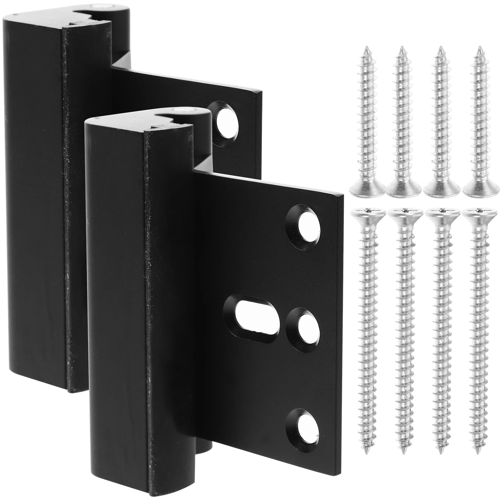 

2Sets Home Security Door Lock Easy Install Child Proof Safety Reinforcement Door Lock Latch Child Safety Locks for Doors