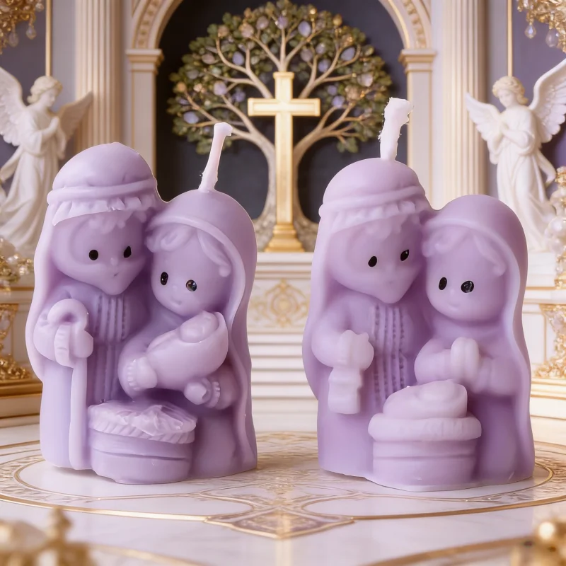 3D Mini Nativity Scene Silicon - огляд і ціна Soap Making Additives