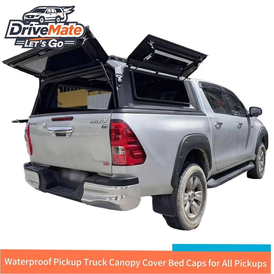 

For Toyota for Revo Aluminum Alloy Pickup Canopy Topper-4x4 Waterproof Dust-Proof with Locking Feature and Unbeatable