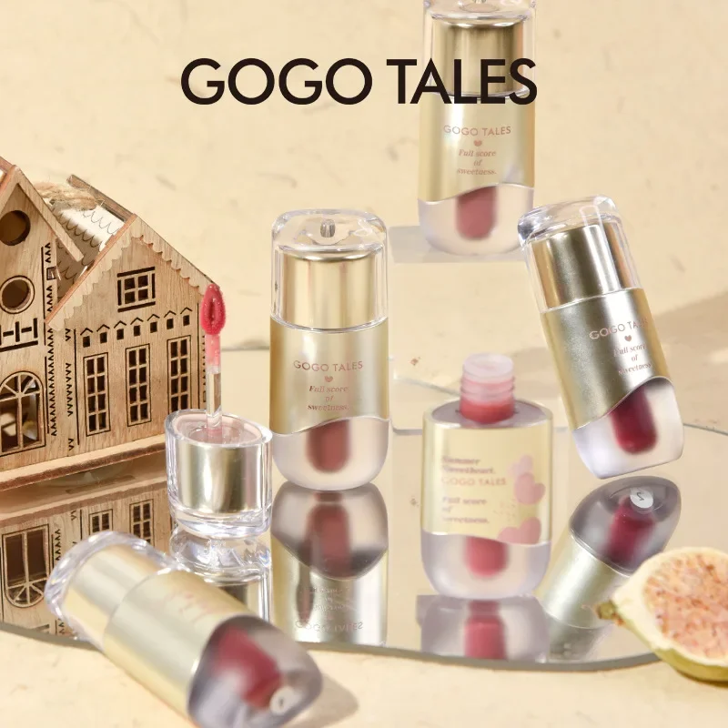 

gogotales Little Fatty Water Mist Lip Glaze Matte Lipstick Lip Gloss Watery Matte Lip Gloss