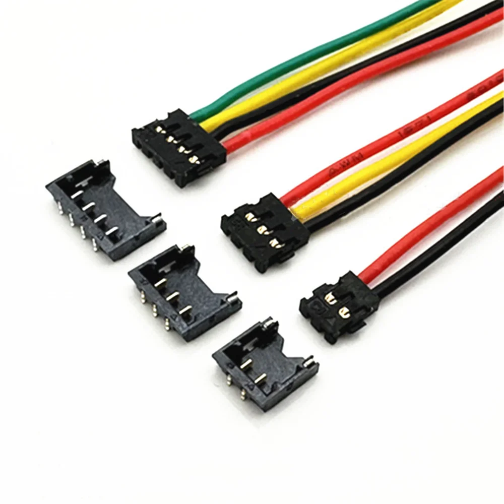 10 قطعة/الوحدة 1.2 مللي متر الملعب موصل سلك بطارية ليثيوم MX1.2 78171 78172 كابل المقبس 2P 3P 4P رئيس واحد 20 سنتيمتر 30AWG #1