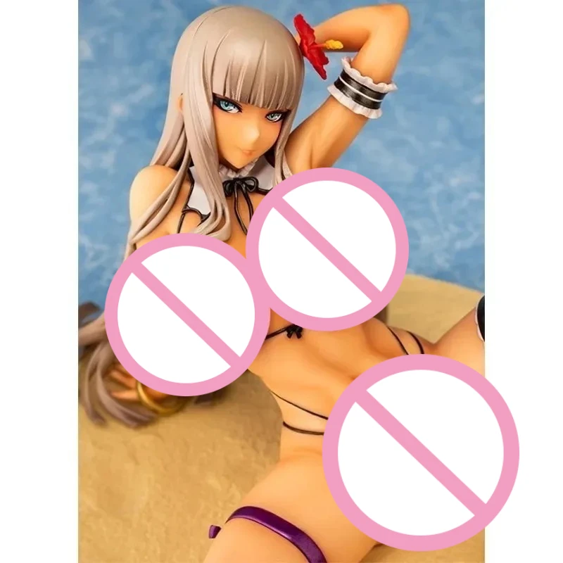 

In Stock Futanari Wall Scroll Sunbathing PVC Anime Figure Collectible Model Doll Toy