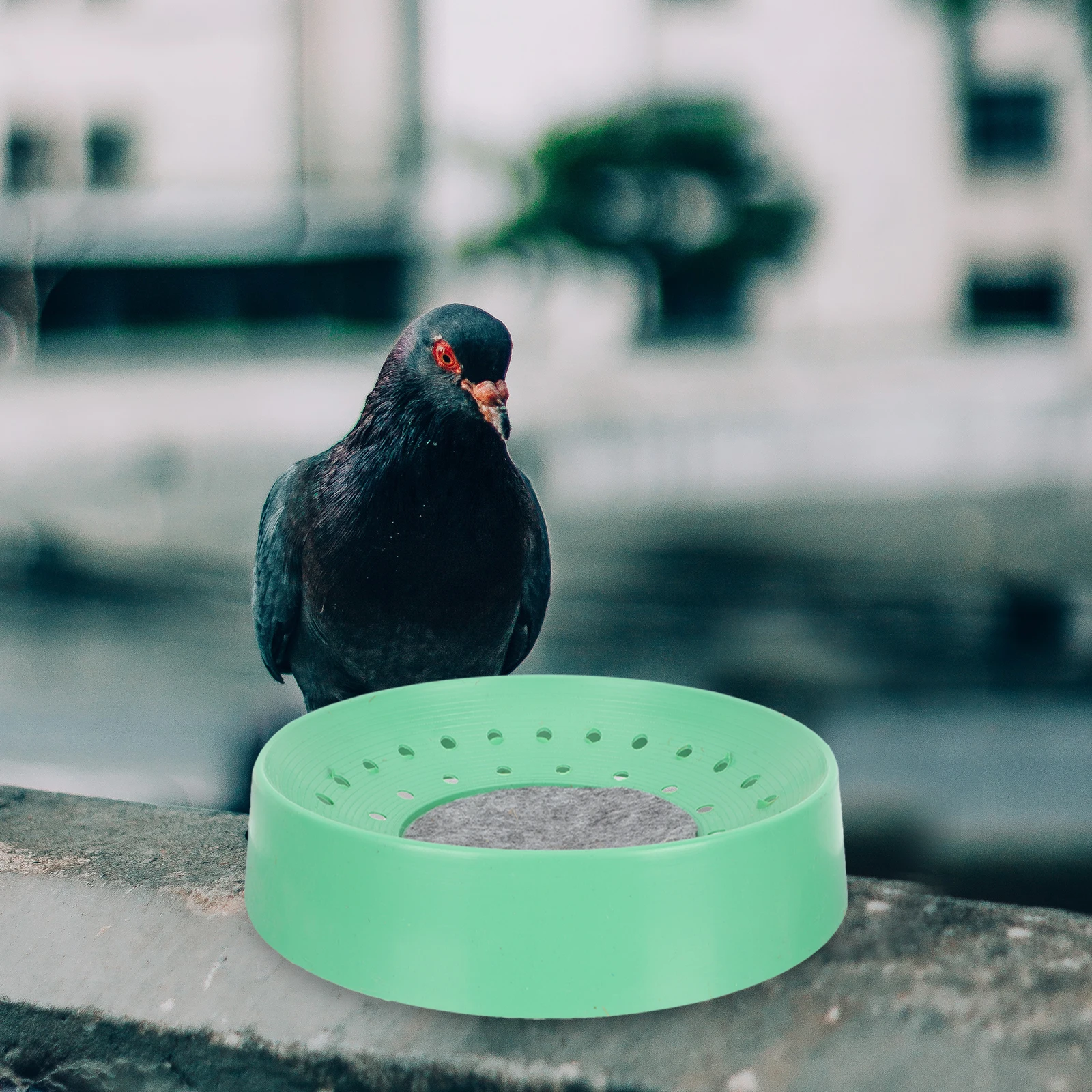 

Pigeon Nest 3 Sets Brown Cushion Plastic Accessory for Small Birds Parrots Quail Breeding Multi function Household Pet Supplies