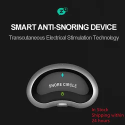 Smart Anti Snoring Device Magnetic Patch Snore Stopper Electric Throat Muscle Stimulator No Snoring Anti Ronquidos Travel Home