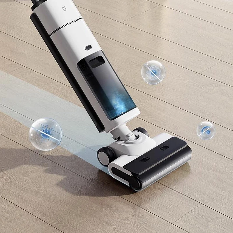 XIAOMI MIJIA Cordless Wireless Wet Dry Mop 2 Smart Vacuum Cleaner Anti-bacterial Self-cleaning Home Appliance