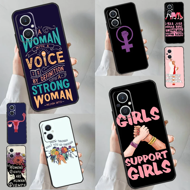 Feminist Girl Case For OPPO Reno 2Z 4Z 5Z 8T 3 4 5 6 7 8 Lite OPPO Find X2 X3 X5 X6 Pro Lite Neo Cover