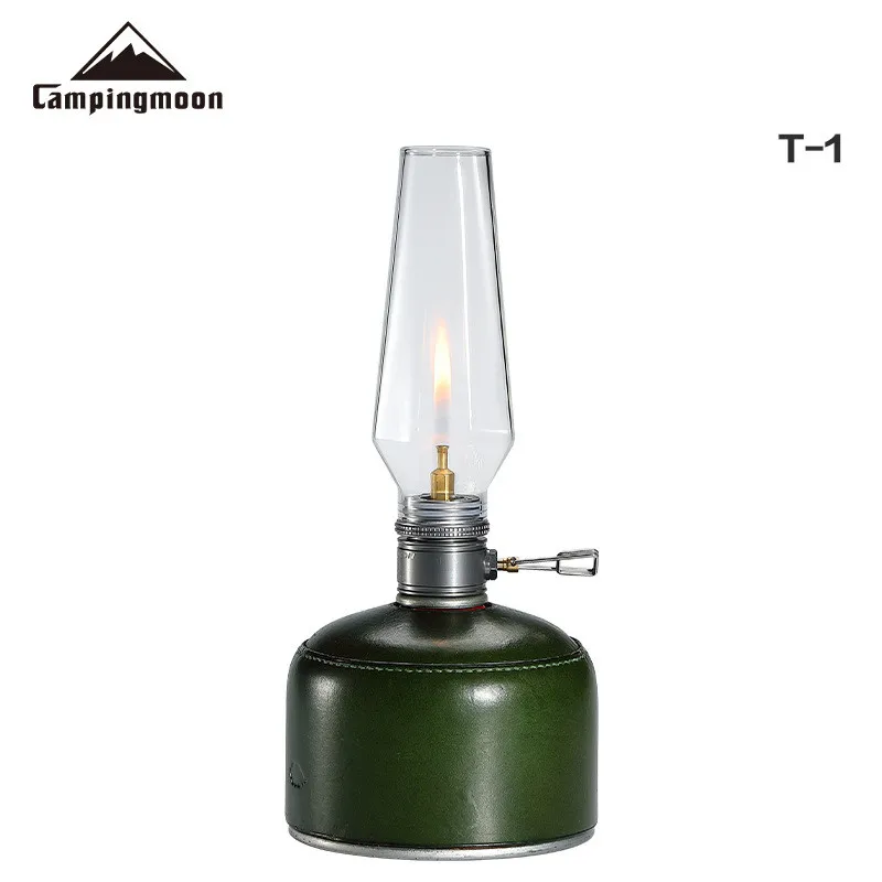 

Outdoor Gas Coreless Candle Light Gasification CAMPINGMOON Camping Picnic Tent Atmosphere Light T-1 Flat Gas Candle Light